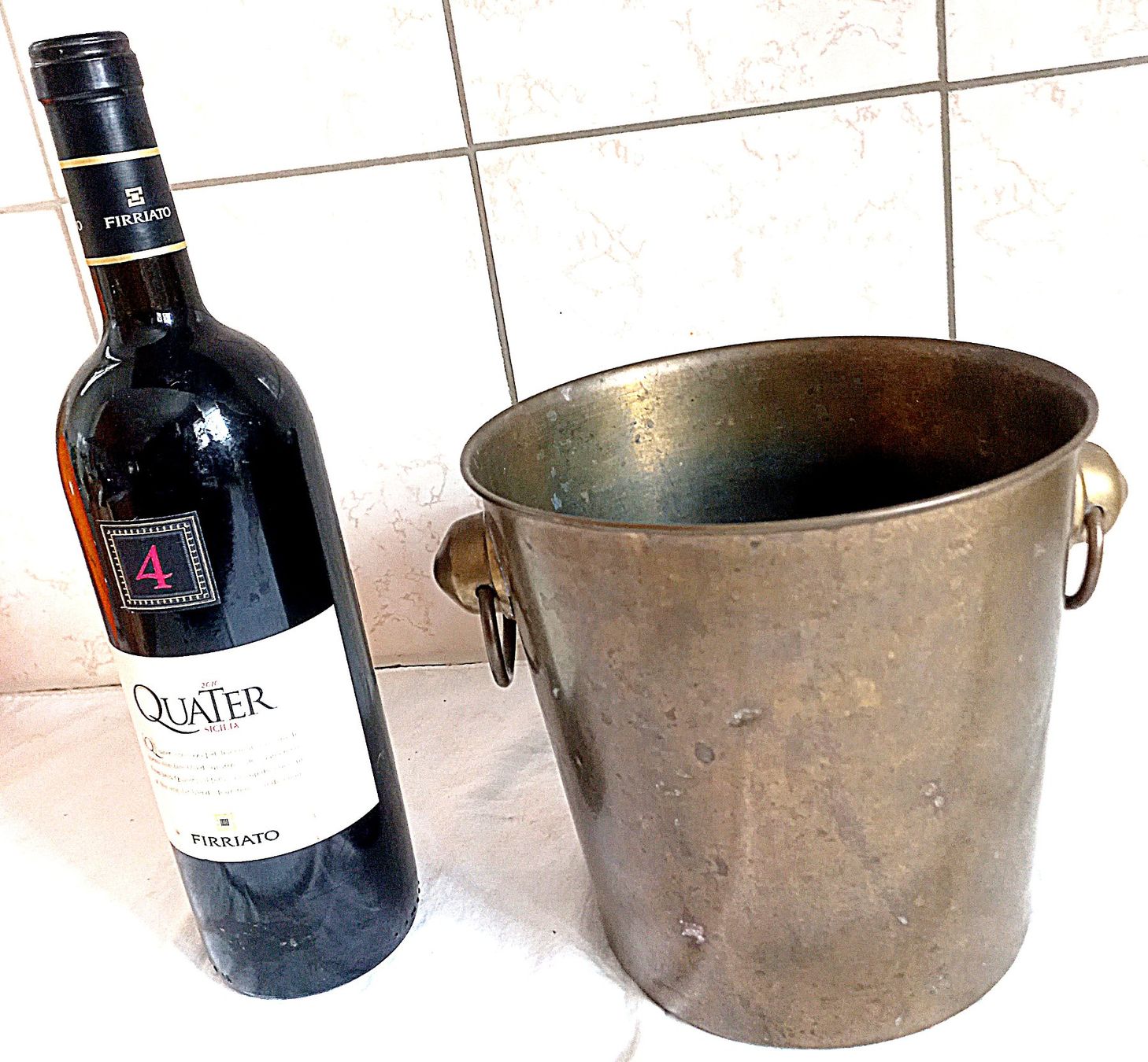 Altro: Messing  Wein / Champagner kühler – Usato da Baar venduto da 2cvbaar
