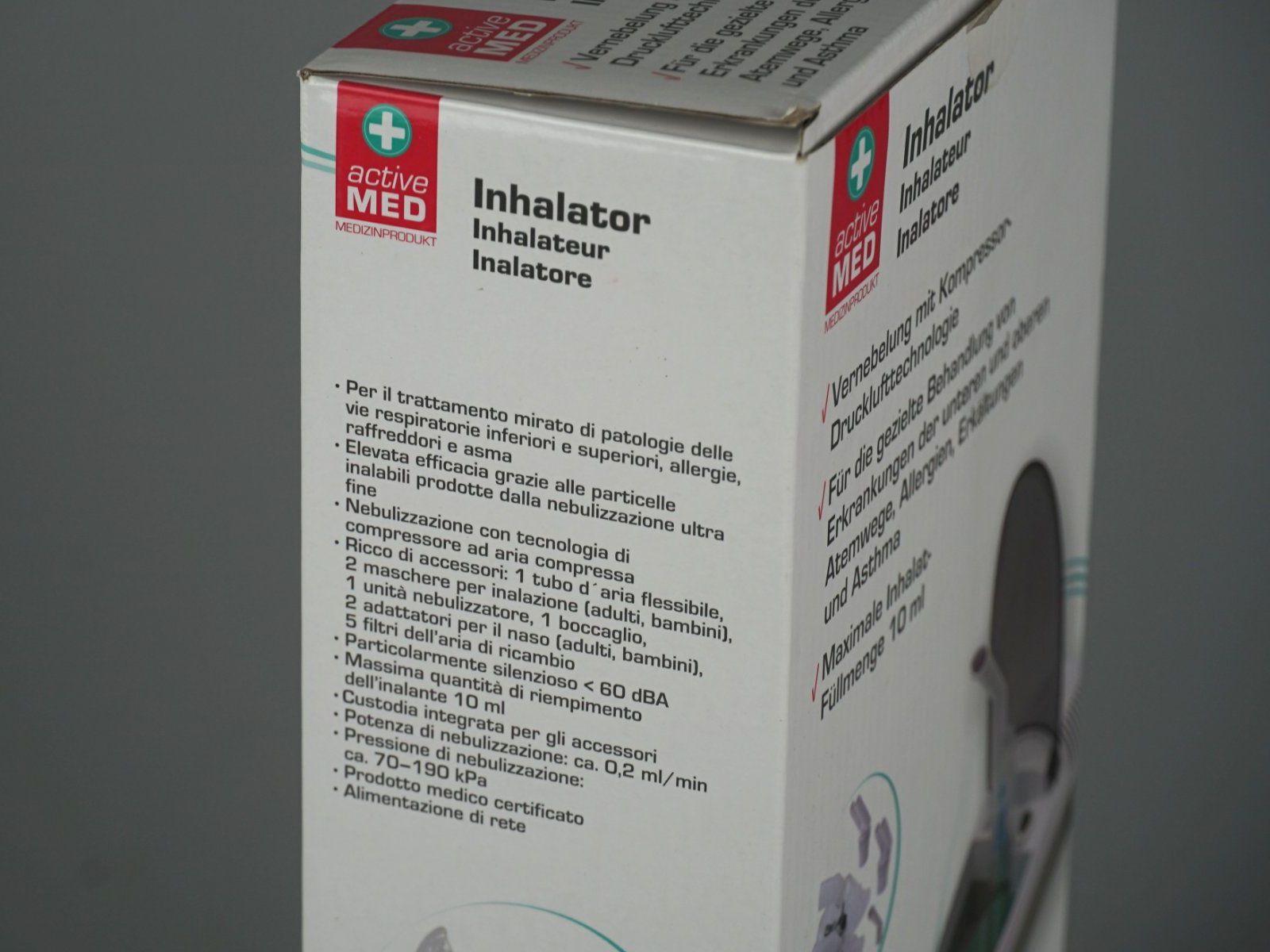 Attrezzature mediche: Active MED Inhalator (Inhaliergerät) – Nuovo (secondo la descrizione) da Rüti ZH venduto da Restwert_Rueti_ZH 6