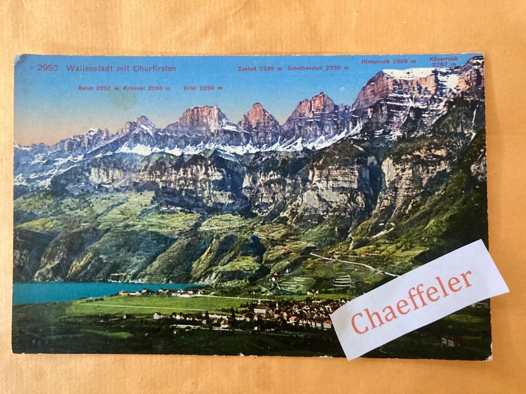 Cartes postales: 1923 Feldpost: Wallenstadt mit – D'occasion à Zürich par Chaeffeler