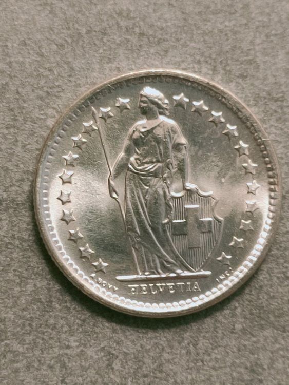 Alle Münzen: Schweiz 50 Rappen 1967 Silber, unz. – Neu (gemäss Beschreibung) aus Thun von 56Orchid 1