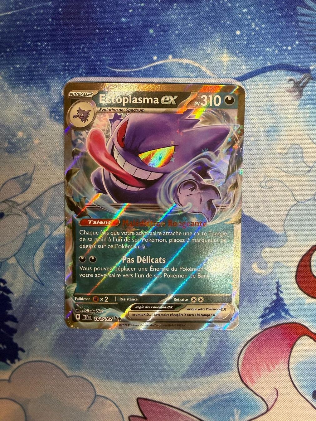 Pokémon Carte collezionabili: Ectoplasma EX - TEF 104 FR – Nuovo (secondo la descrizione) da Courgenay venduto da ScamBoxOff