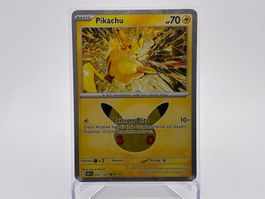 30 Jahre - Pikachu  (30C 52) - DE