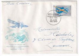 Flugpostbrief 1963