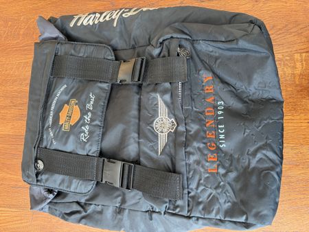 Rucksack Harley-Davidson schwarz guter Zustand