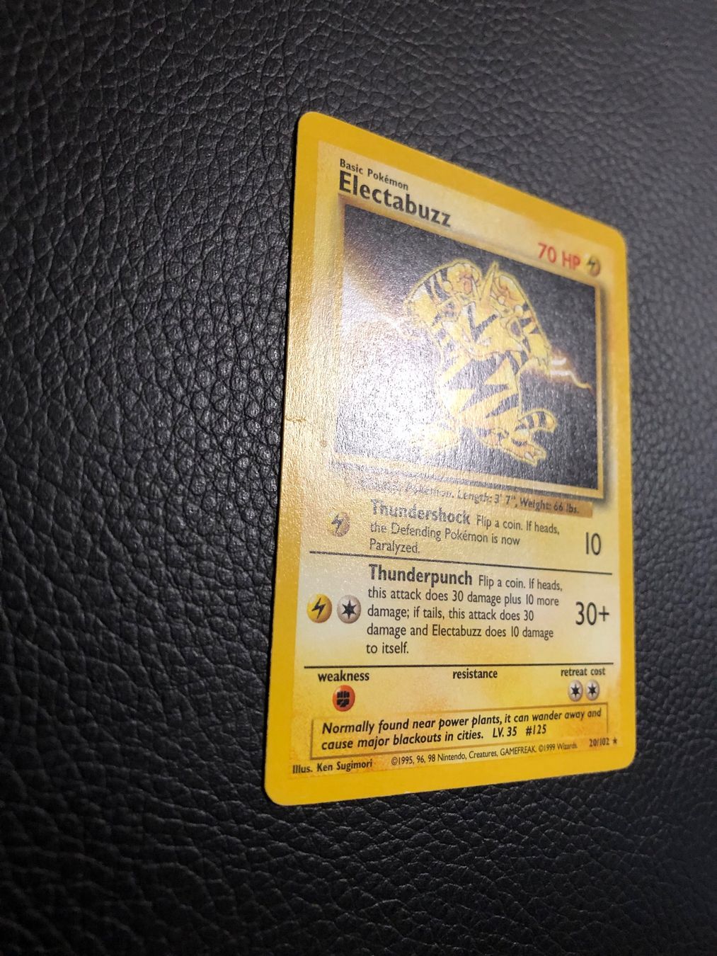 Pokémon Carte collezionabili: 1999 Base Set Electabuzz rare 20/102 Ab 1 – Usato da Paradiso venduto da Pkmn10 1