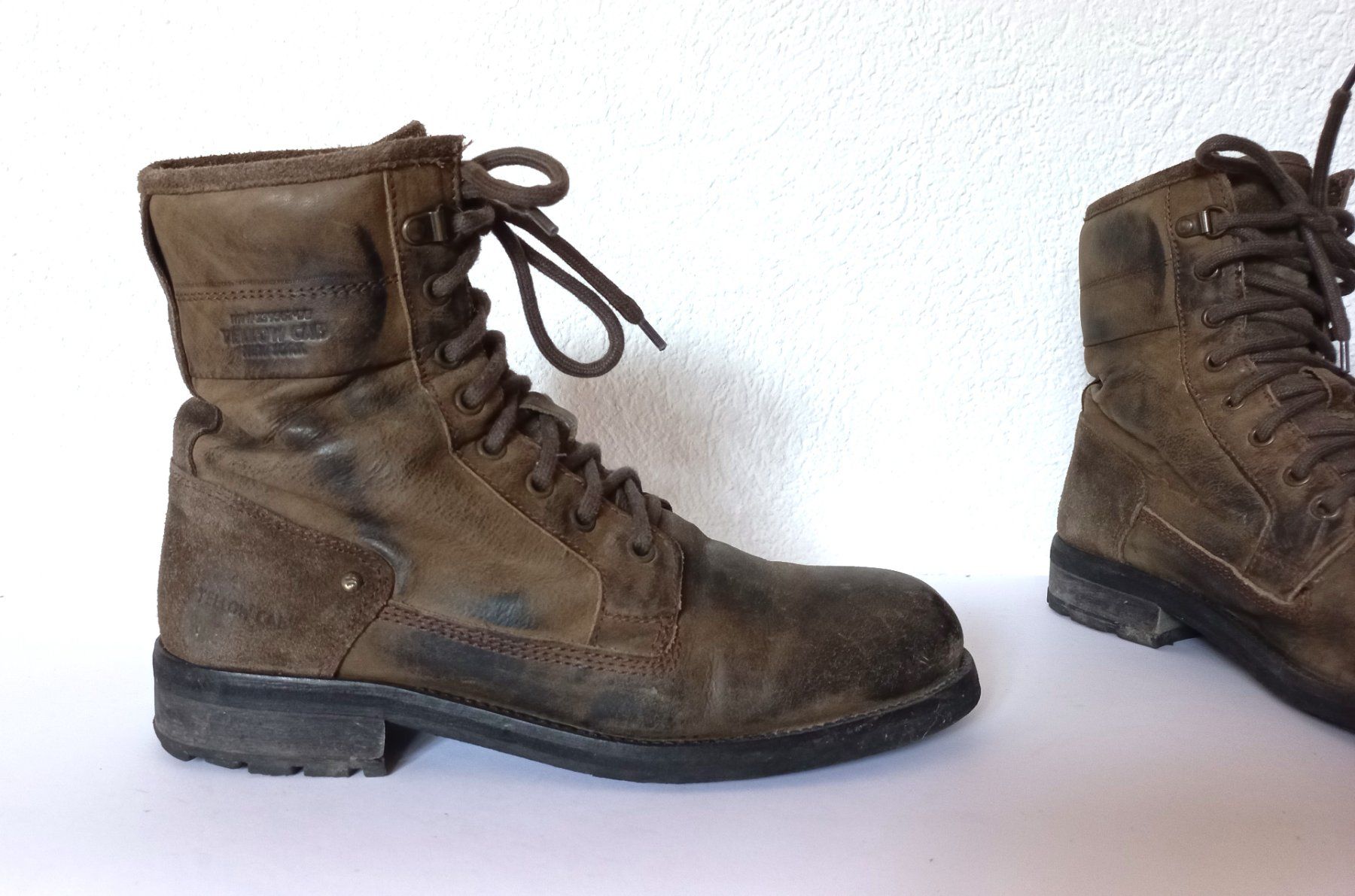 Scarpe da uomo: Yellow Cab Herren Boots Gr. 41 Nubuk – Usato da Bévilard venduto da belkin 1
