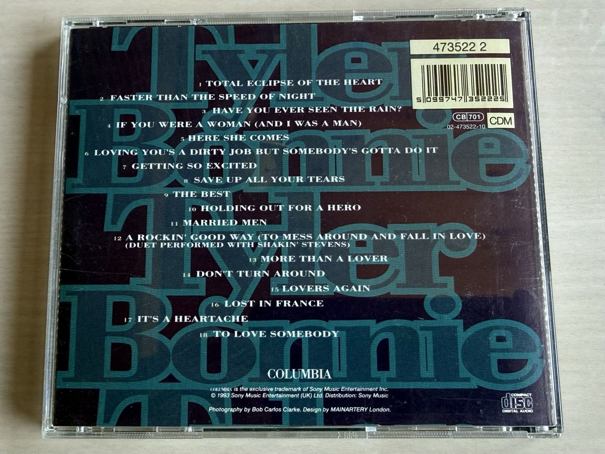 CDs: CD Bonnie Tyler The Best – Gebraucht aus Oberried Brienz von Chyara 1