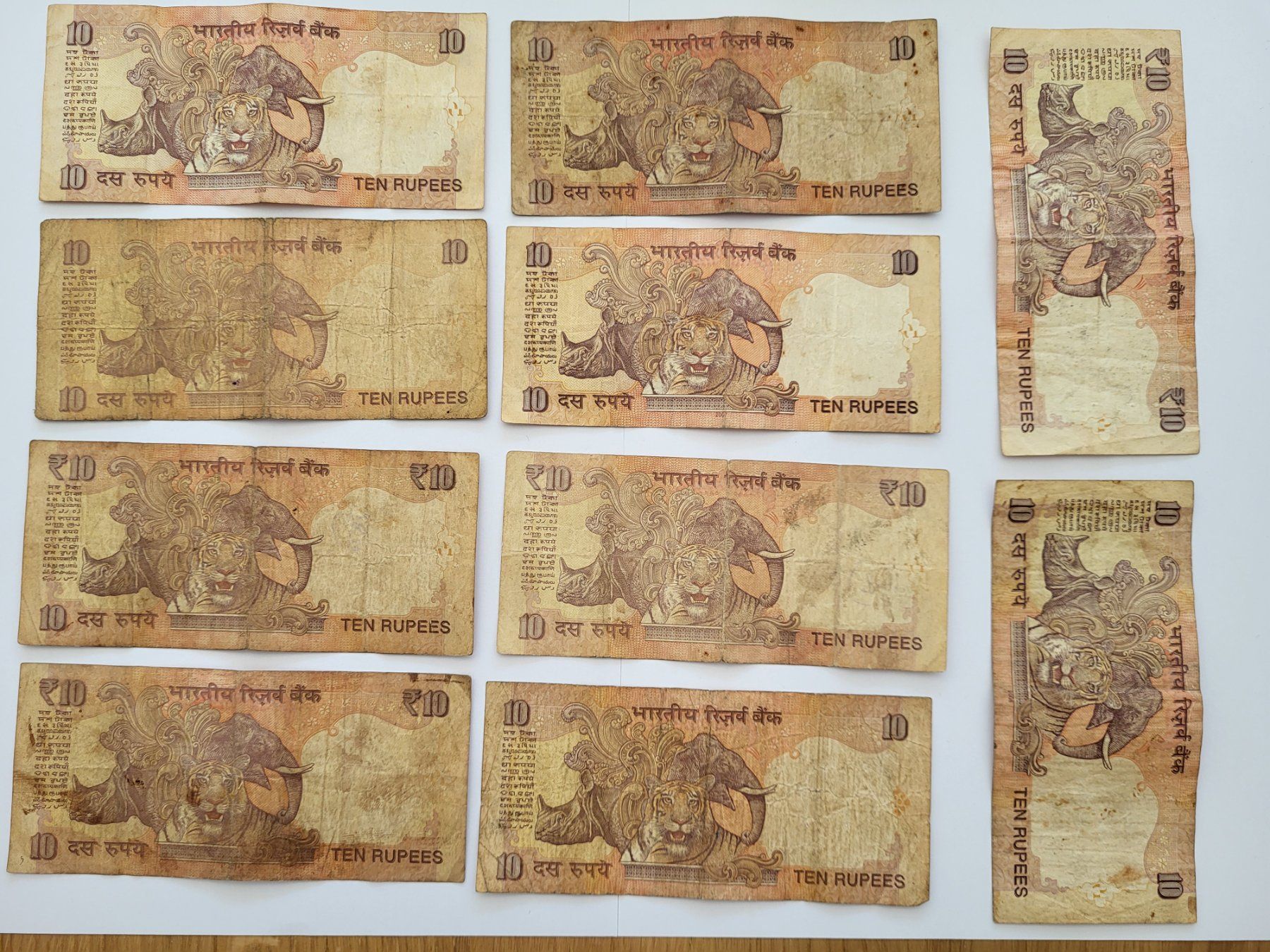 Banconote: Banknoten aus Indien – Usato da Pravidondaz venduto da LVtik 6