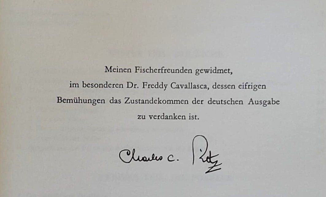 Libri: ERLEBTES FLIEGENFISCHEN, Charles C. Ritz – Usato da St. Pantaleon venduto da datendrang1 2