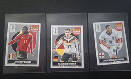 Panini Extra Sticker SİLVER🔥Doku,Wirtz,Bellingham 3er Set