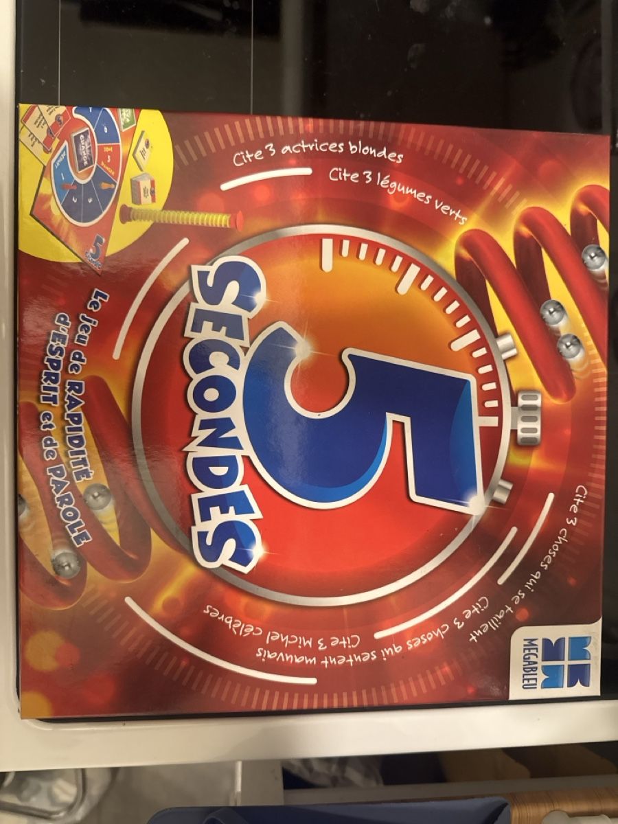 Spiele: Jeu de société 5 Secondes - Idéal pour les soirées! – Neu (gemäss Beschreibung) aus Le Lignon von MarciaAbreu