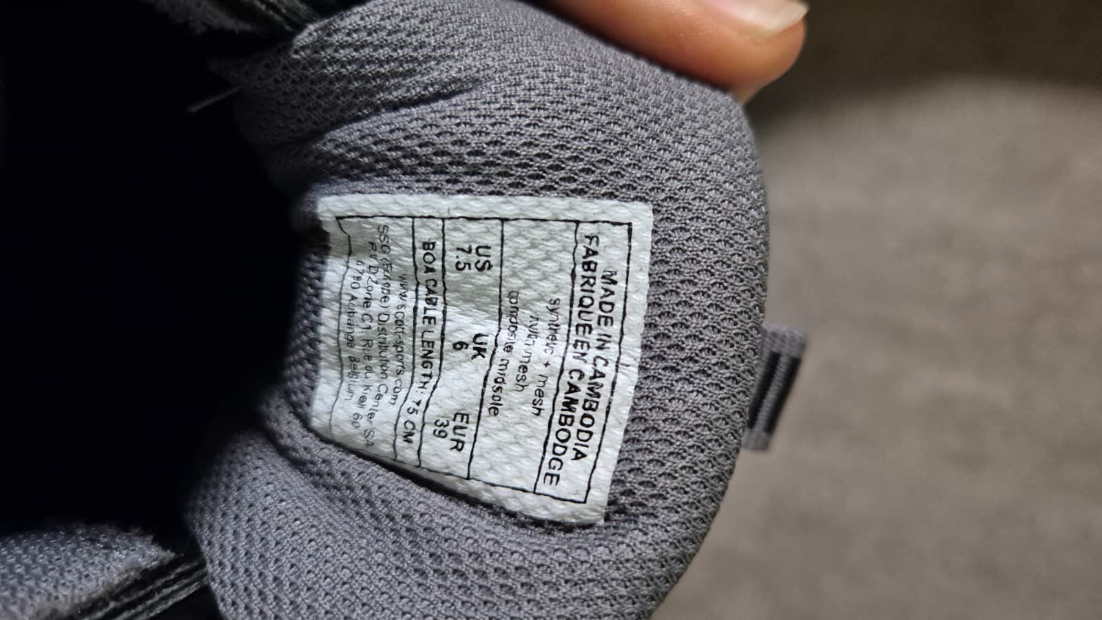 Scott Scarpe da uomo: Bike Schuhe Scott Boa System Gr 39 – Usato da Rüdlingen venduto da mal_9hx9 3