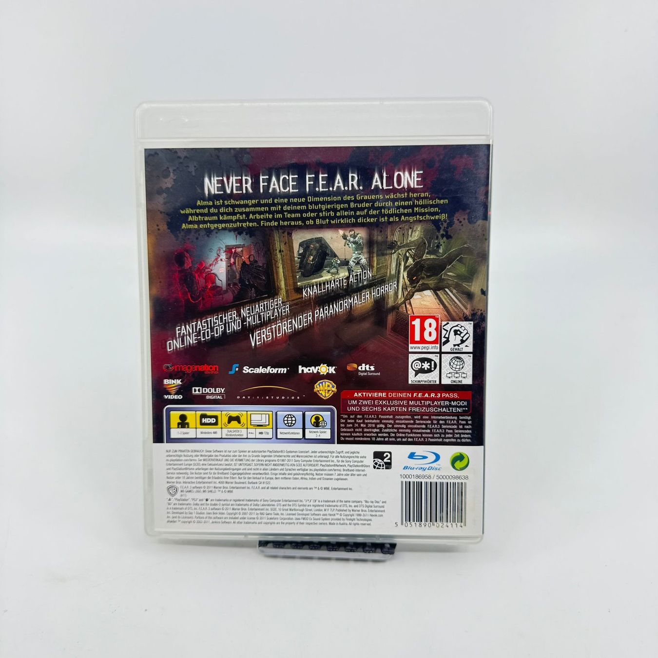 Giochi: FEAR 3 (PS3) – Usato da Herisau venduto da Seyashop1 2