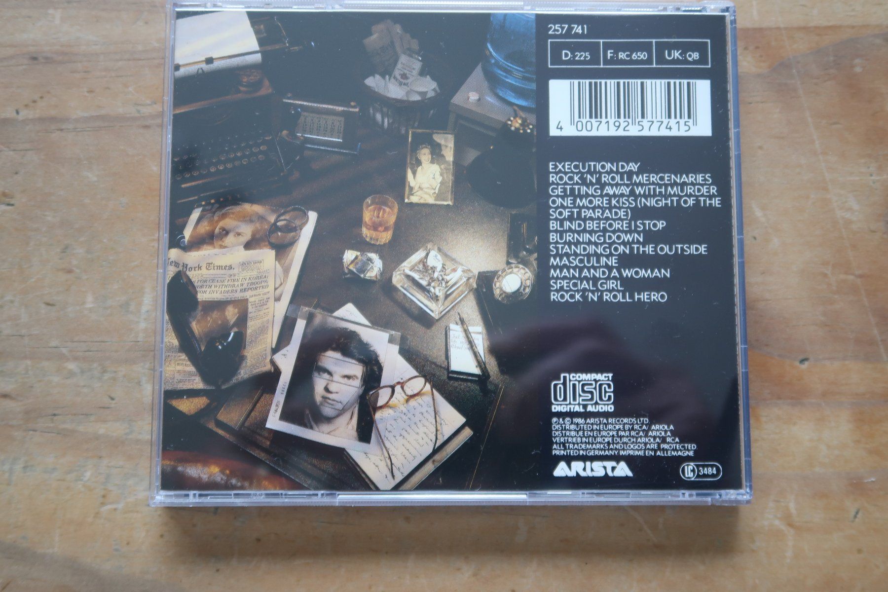CDs: MEAT LOAF - BLIND BEFORE I STOP  - CD – Gebraucht aus Basel von Patiscat 1
