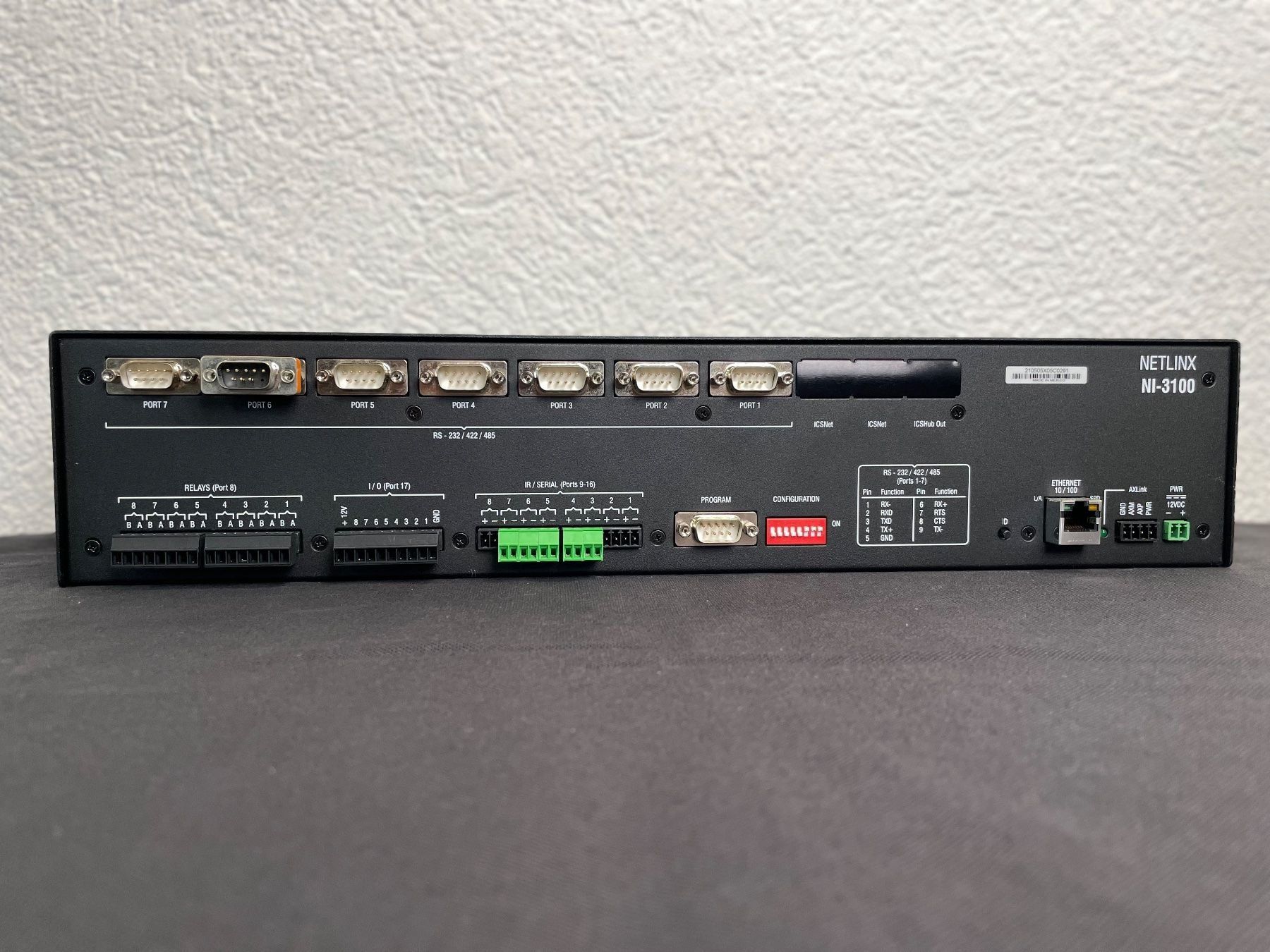 Sistema di controllo: AMX NI-3100 – Usato da Bern venduto da NIKA-SYSTEMS 2