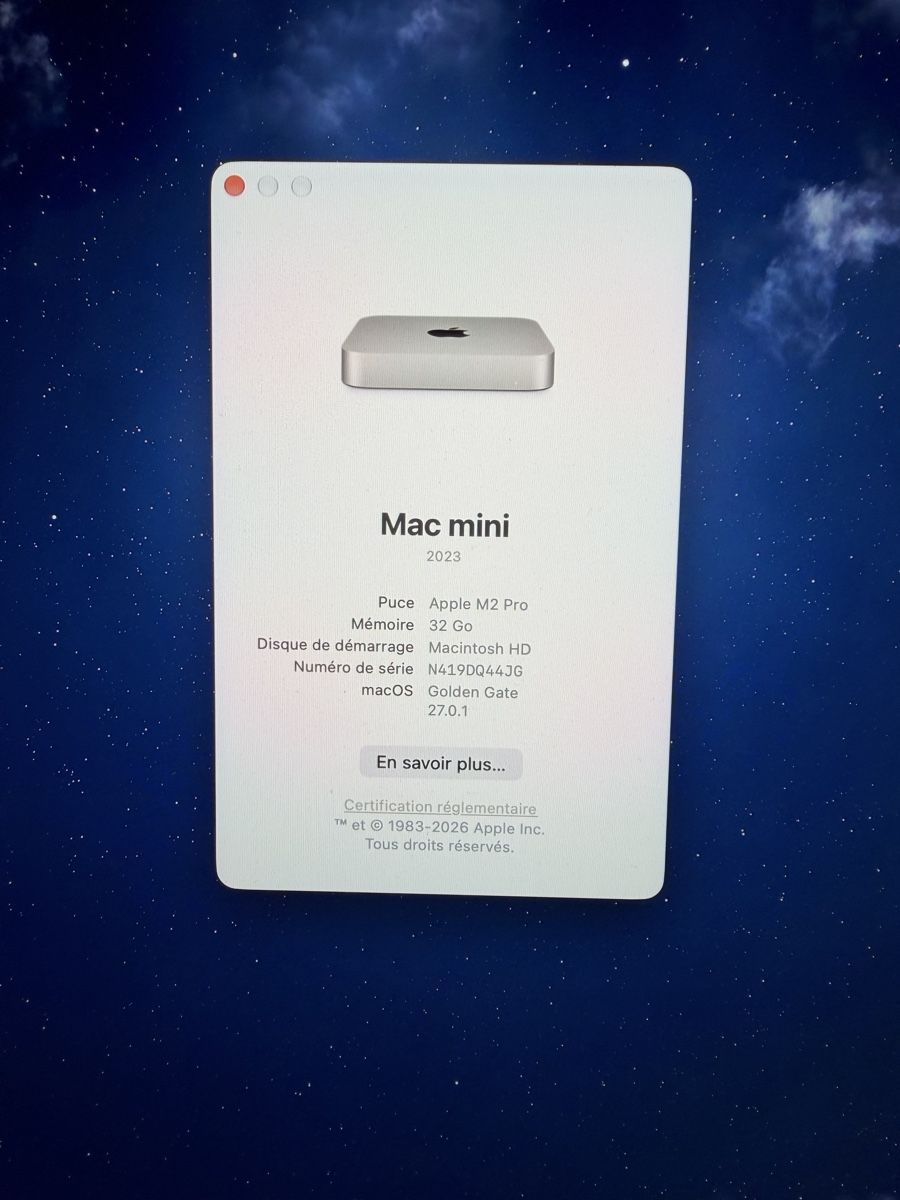 Apple PCs: Apple Mac Mini M2 Pro, 32 Gb RAM, 2 Tb SSD – Gebraucht aus Lausanne von oenix 5