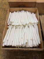 043 Stabkerzen 440Stk. weiss, 22/200mm aus Liquidation