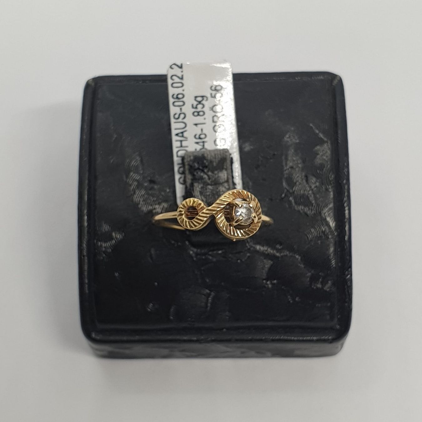 Anelli: Echt 18K Gold Ring – Usato da Luzern venduto da Goldhaus-Luzern