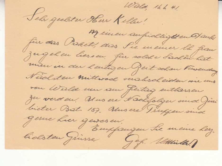 Alle Briefmarken: Feldpostkarte 1941 – Gebraucht aus Bürglen TG von StampGraf 1