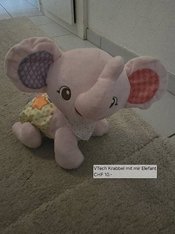 Vtech Giocattoli: VTech Krabbel mit mir Elefant – Usato da Ebikon venduto da len_vv8s