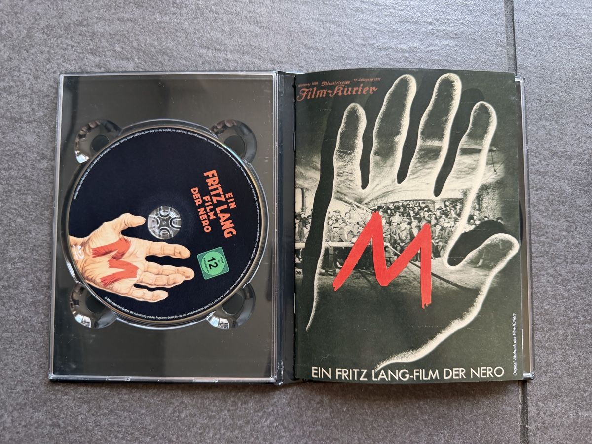 Alle DVDs: Fritz Lang M Blu-ray Mediabook – Gebraucht aus Zürich von cENS0R 2