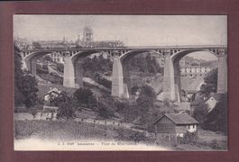 LAUSANNE - Pont Chaudron - Plaine de Montbenon - 1910