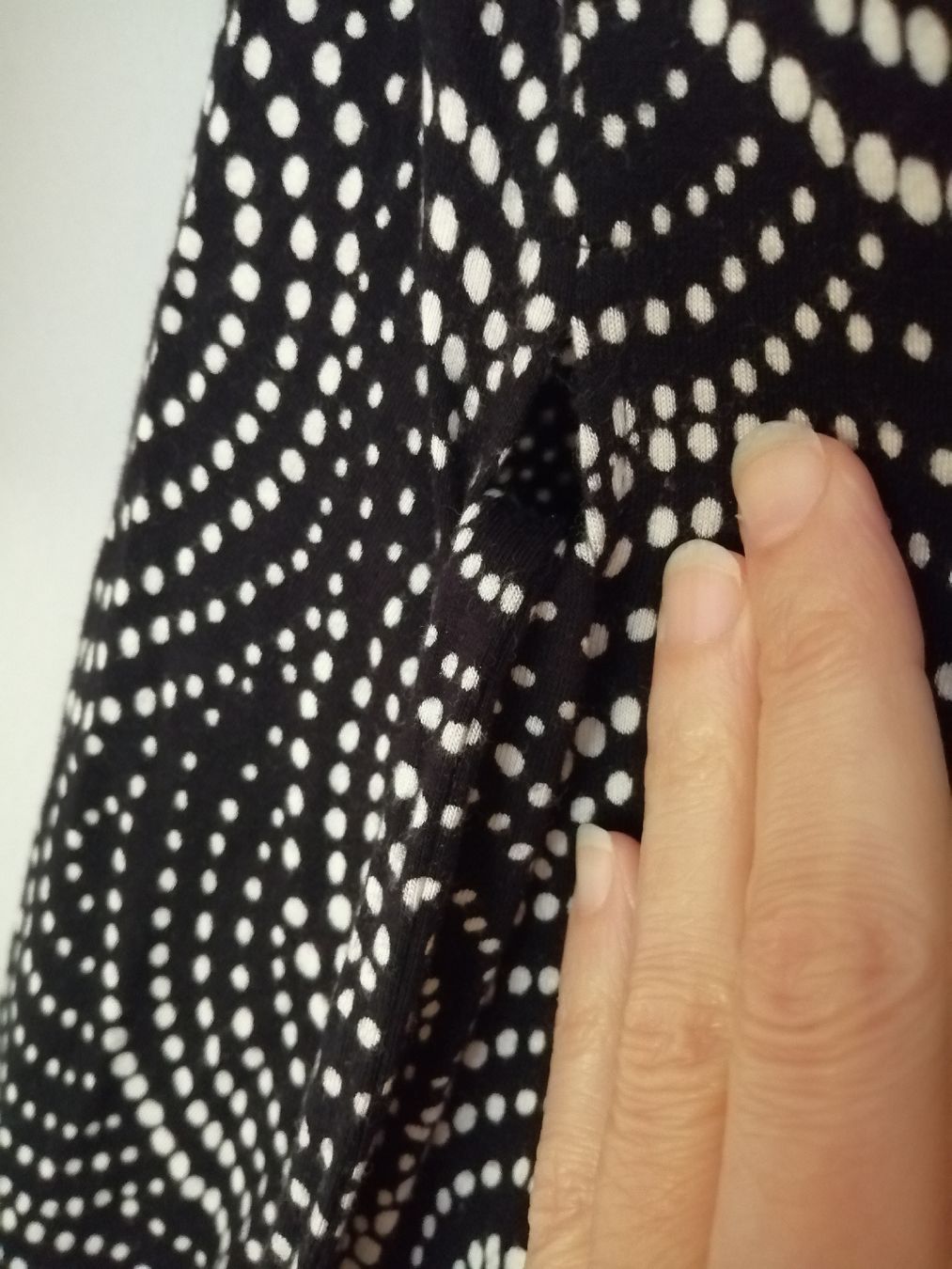 Orsay Vestiti: Schwarz-weisses Wickelkleid Gr. M – Usato da Windisch venduto da mer_6cjk 3