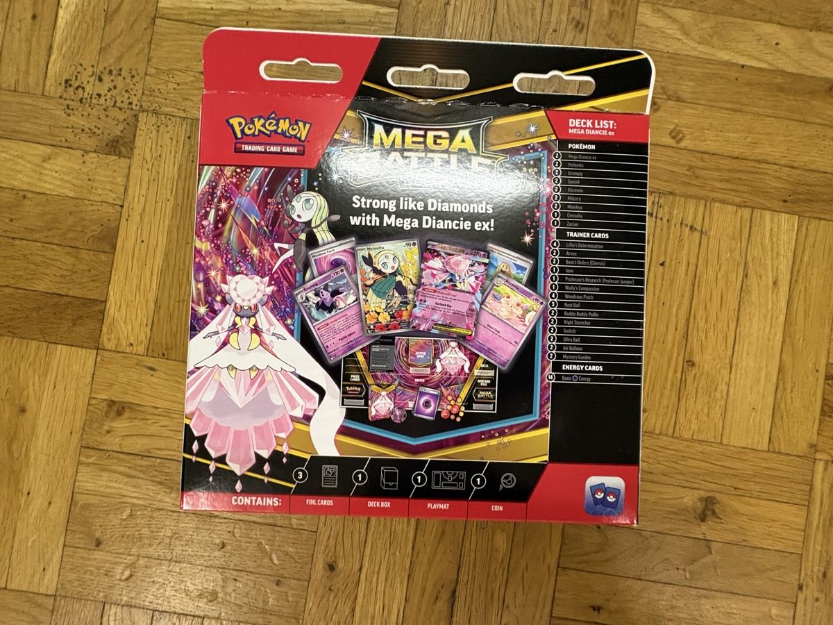 Pokémon Carte collezionabili: Pokemon Mega Diancie EX Mega Battle Deck - Originalverpackt  – Nuovo e nell'imballaggio originale da Elsau venduto da mischwe 1