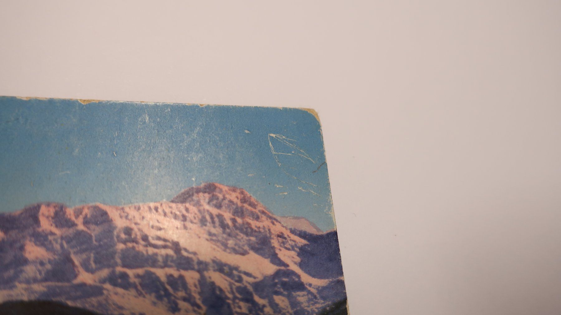 Ansichtskarten: Herisau mit Säntis N° 874  1925 – Defekt aus Cormoret von Pascalll2001 4