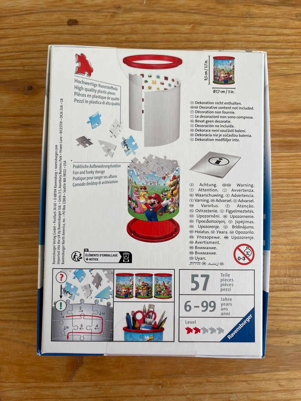 Ravensburger Puzzle: Ravensburger 3D Puzzle Stiftehalter – Nuovo e nell'imballaggio originale da Basel venduto da cyb_9s7q 1