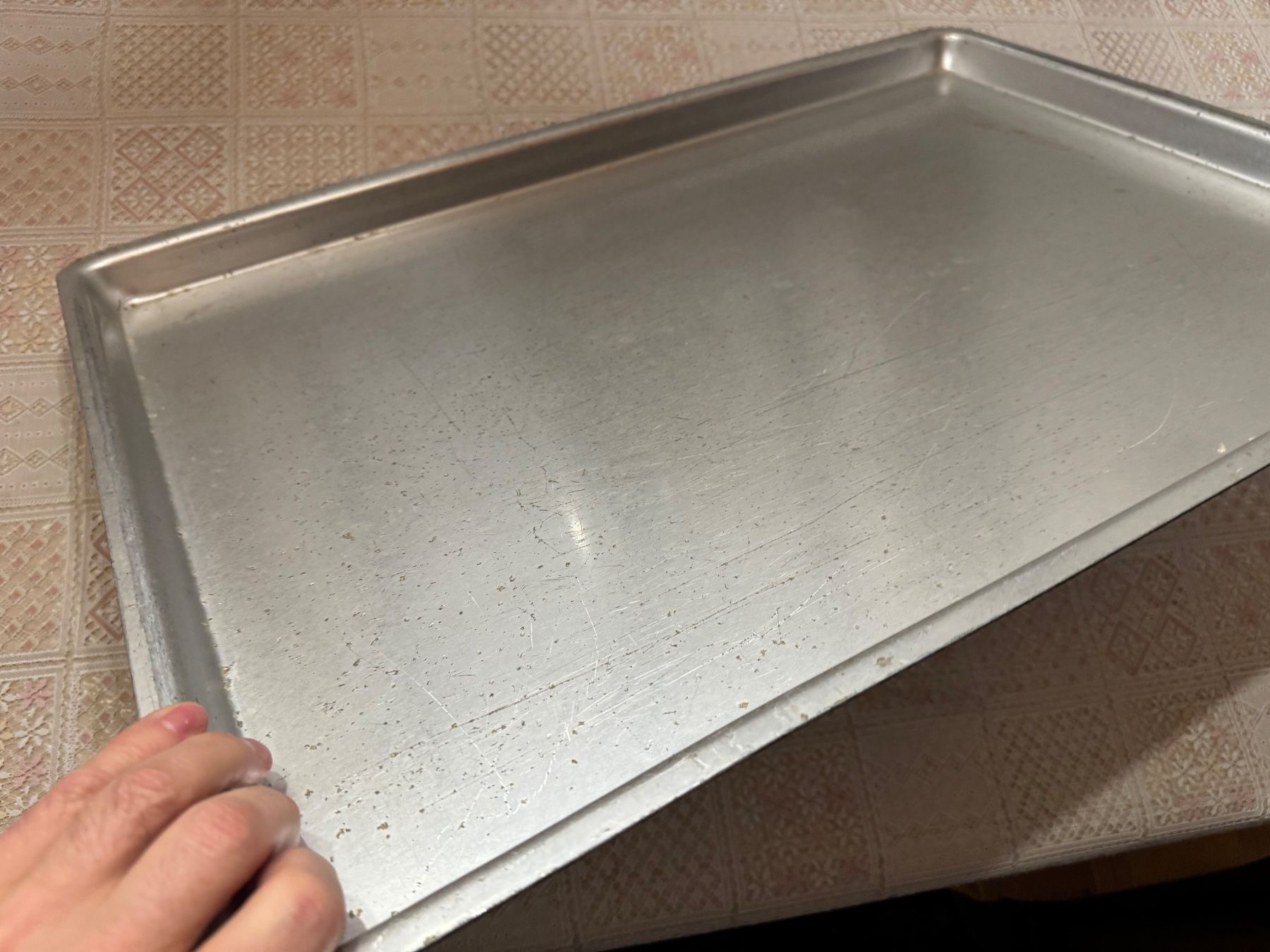 Teglie da forno: Grosses Alu-Backblech 45 mal 65 cm – Usato da Winterthur venduto da sportdisco2 5