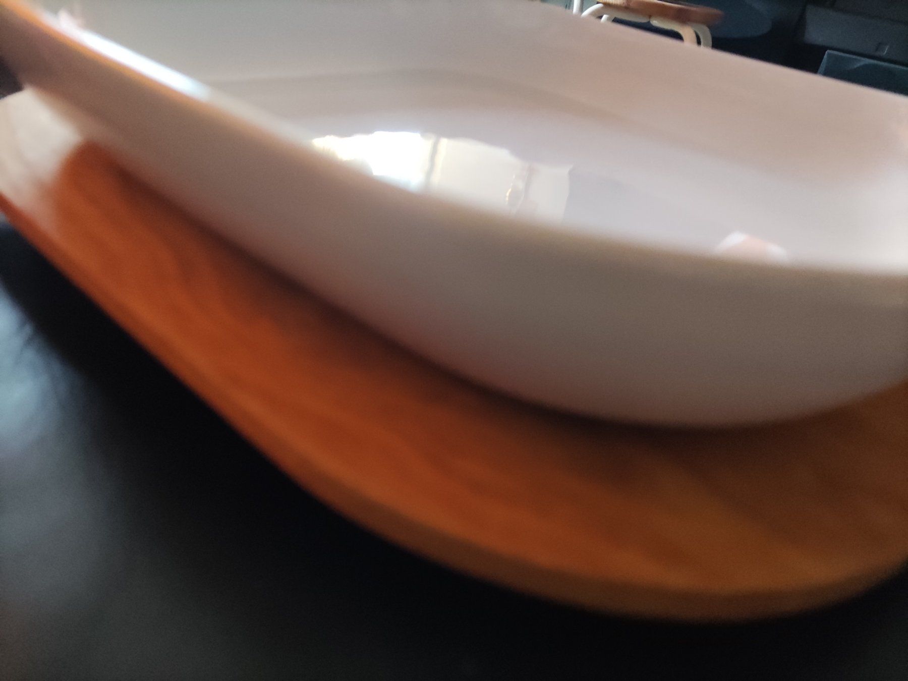 Ikea Assiettes: Teller zum gratinieren mit Holzbrettli  rund oder viereckig – Neuf (Voir description) à Spreitenbach par lucius2024 3