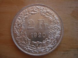 (C1) 2 Franken 1920 STGL
