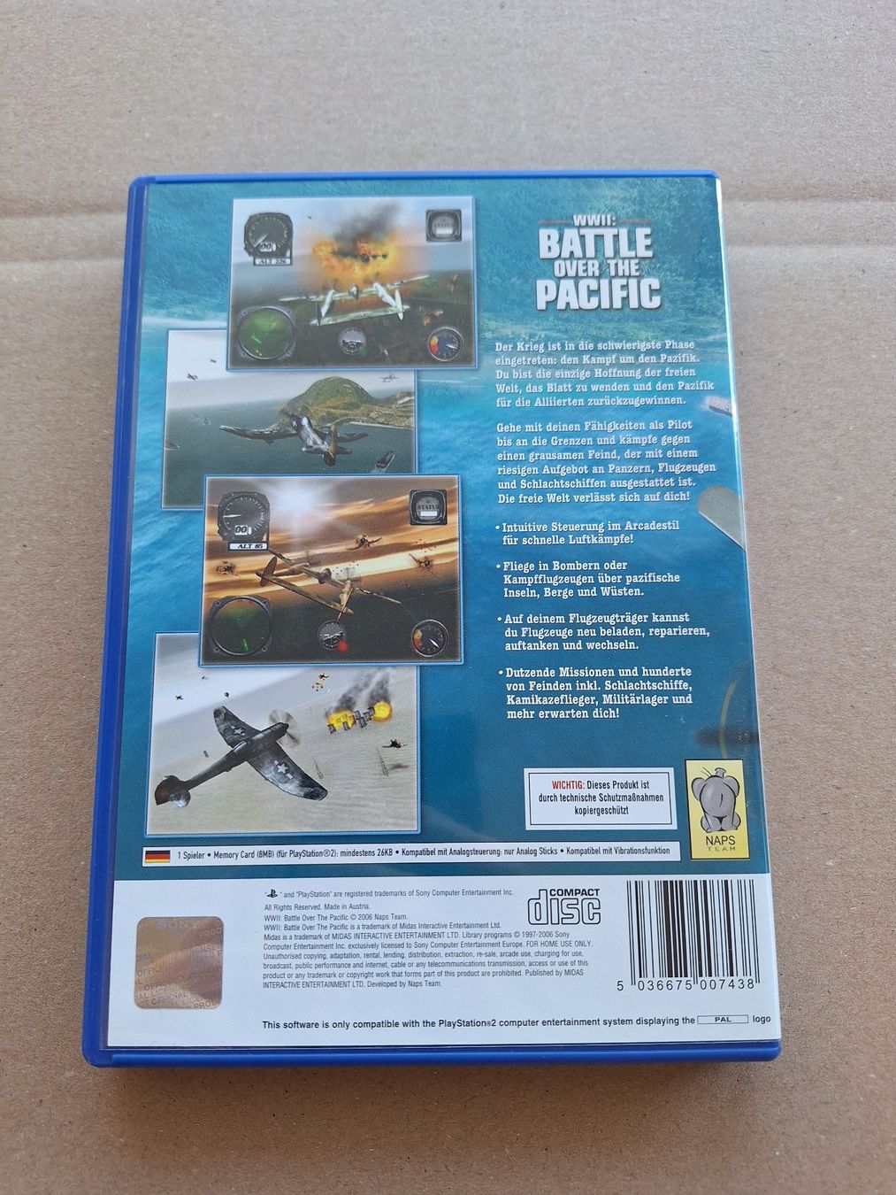 Spiele: WWII - Battle over the Pacific - PS2 – Gebraucht aus Altstätten SG von GGsGameshop 1