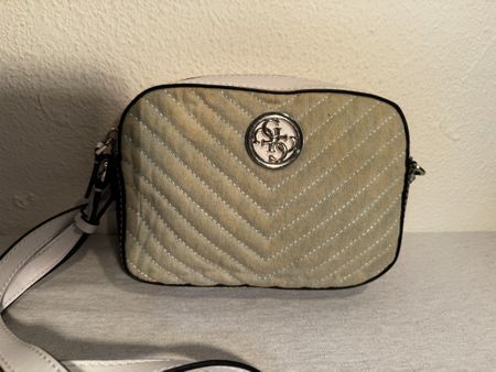 Guess Kamryn Crossbody Top Zip Denim