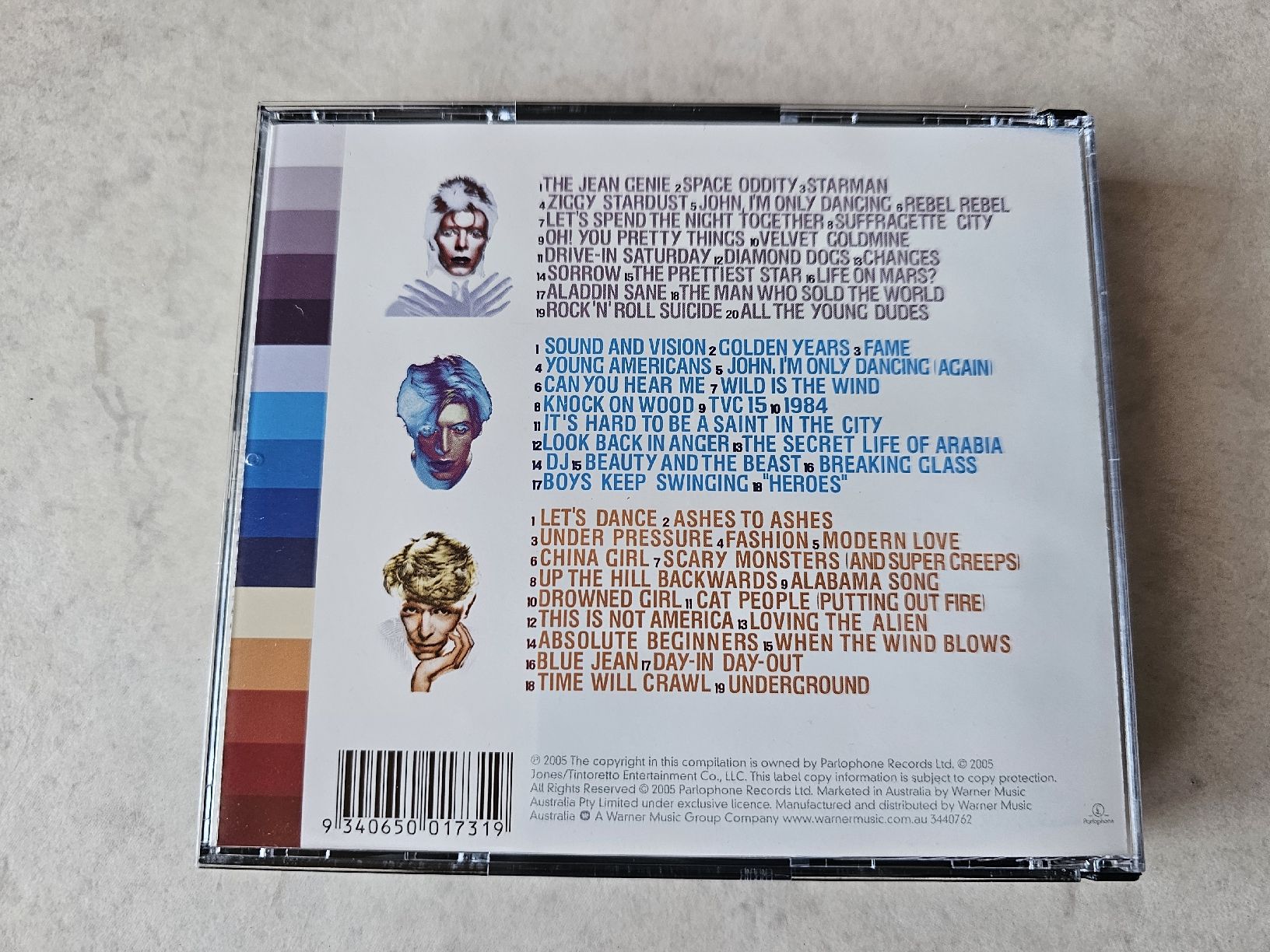 CDs: David Bowie  -  The Platinum Collection / 3 CD Box – D'occasion à Schneisingen par backstore24 1