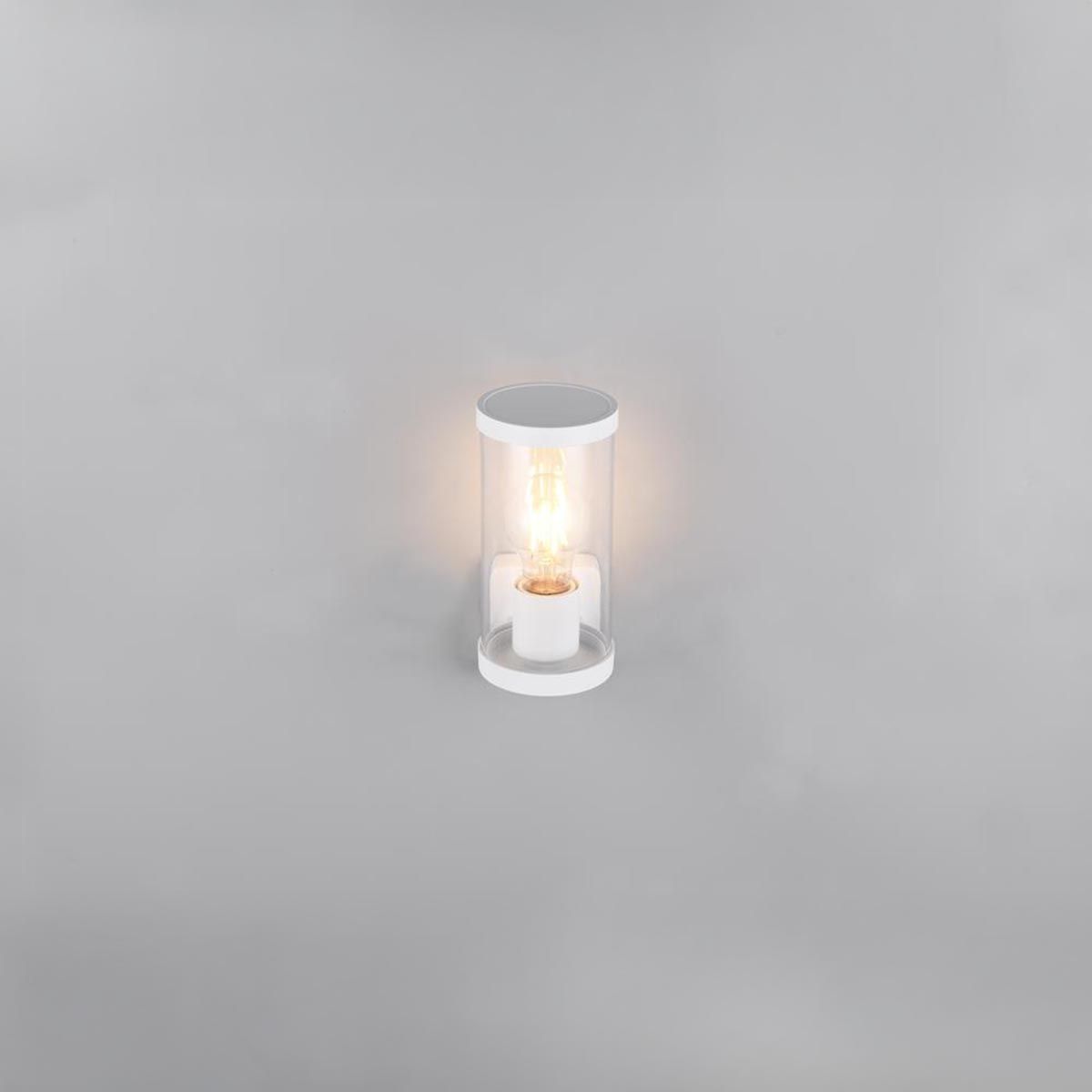 Lampade: Aussen Wandleuchte, Weiss, 23 cm Höhe – Nuovo (secondo la descrizione) da Kreuzlingen venduto da Smart-Light 6