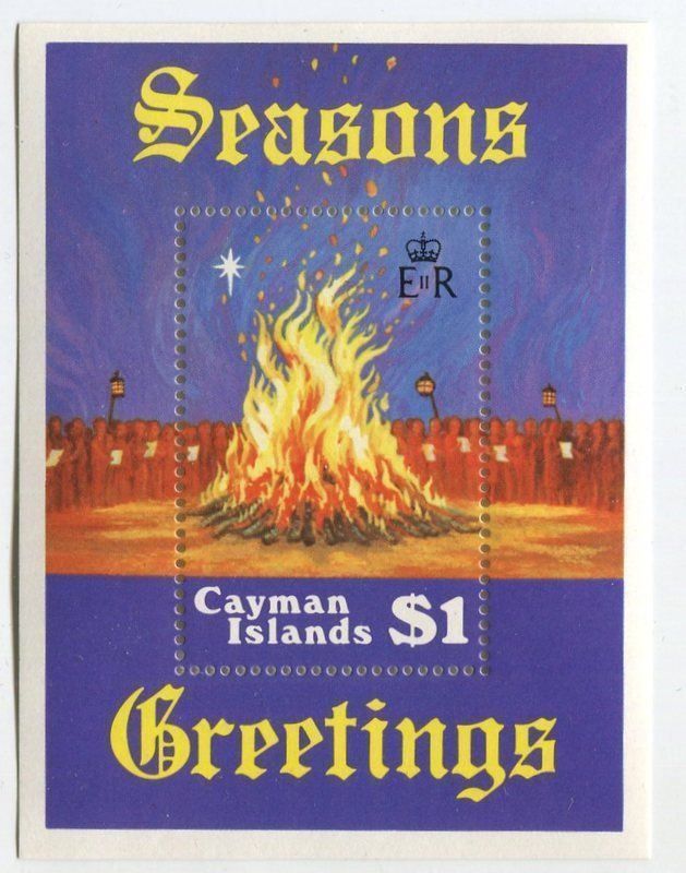 Tous les timbres: Block "Weihnachten". Kaimaninseln. – Neuf avec emballage d'origine à Basel par Butsch5