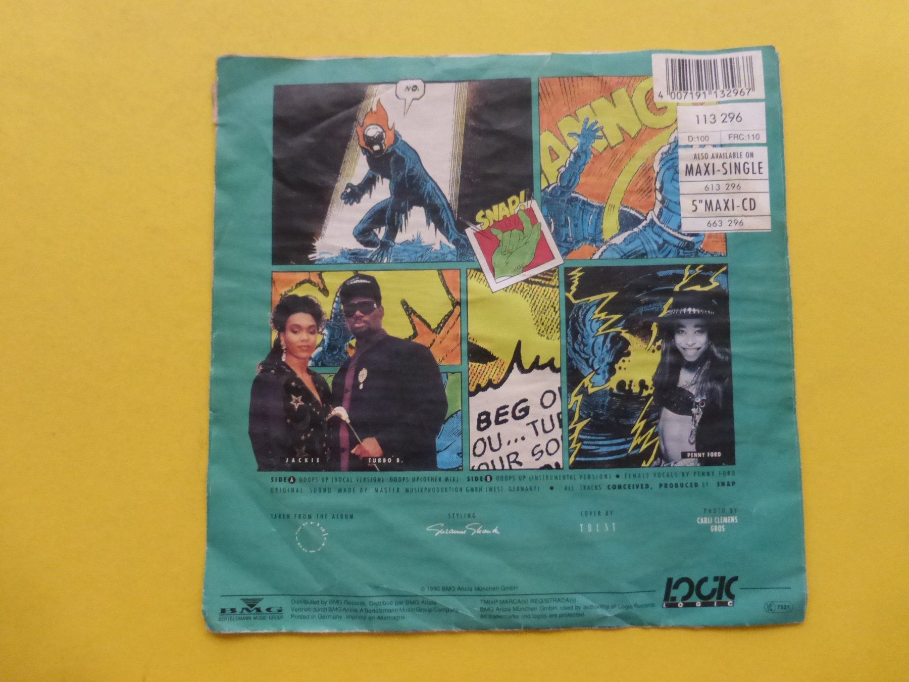 Dischi in vinile: Snap! – Ooops Up – Usato da Zürich venduto da Swiss57 1