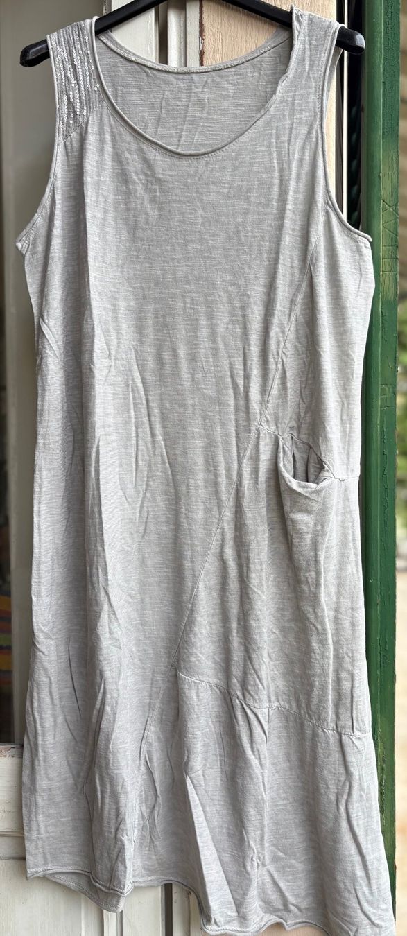 Kleider: Vestito in cotone con dettaglio, M – Neu und originalverpackt aus Locarno von DBSiesta
