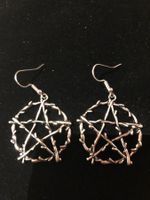 Ohrringe mit Pentagramm