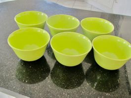 6 BOLS NEUFS OLIVE