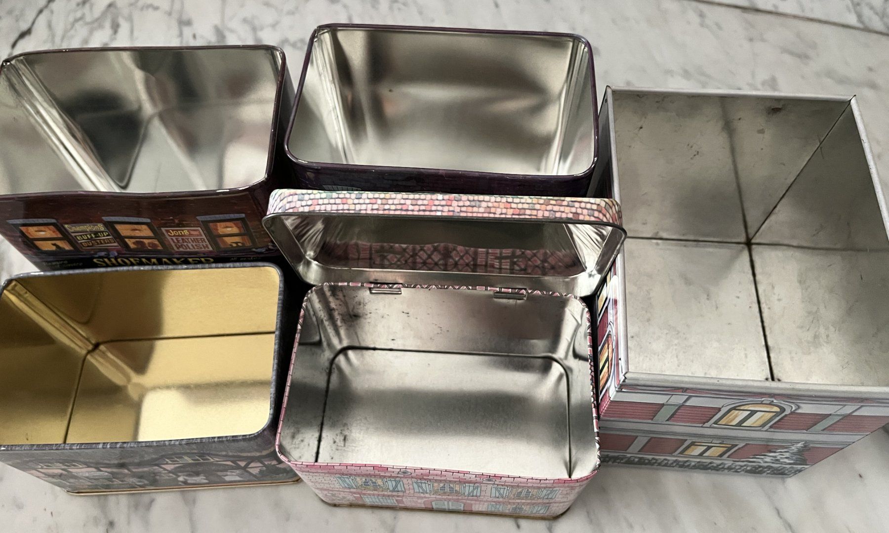 Altro in Decorazioni & Accessori: 5 Blechdosen Häuser – Usato da Lützelflüh-Goldb venduto da Fresu8 4