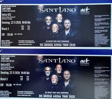 Santiano Konzert Ticket 22.11.2026 Zürich Block 3