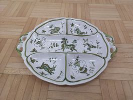 Vintage 50s Servierschale Keramik Schale Italy handbemalt