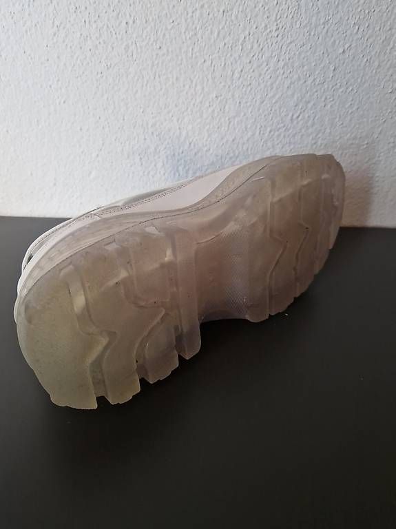 MSGM Damenschuhe: MSGM Weiße Sneaker Gr. 41  transparenter klobiger Sohle – Gebraucht aus Stüsslingen von bluenergy01 2