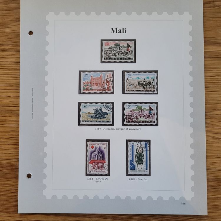 Prophila Collection Mali – 100 Verschiedene Briefmarken, Ungesehen, Für Sammler