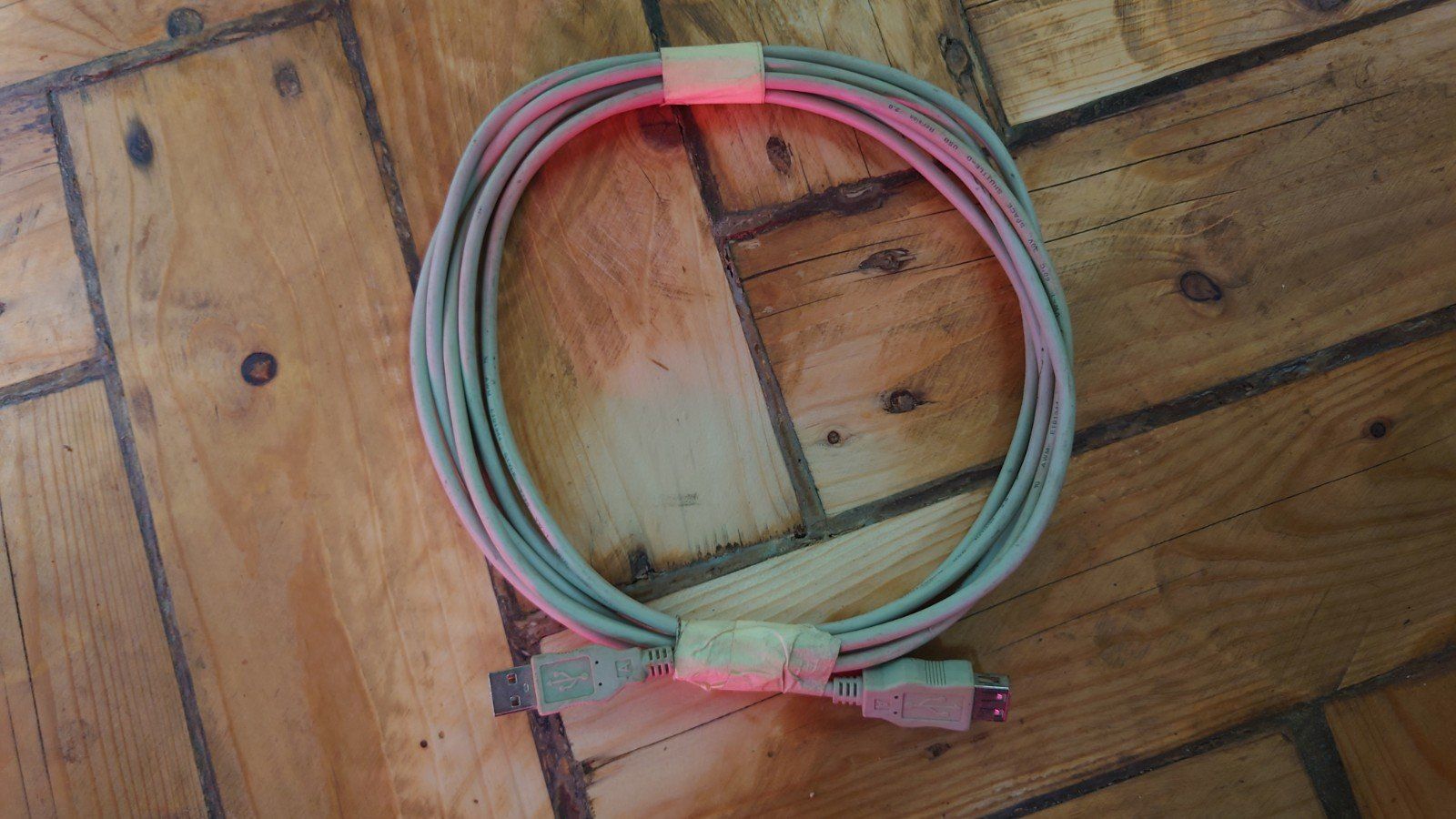 Kabel: USB Typ A Verlängerungskabel 3 m – Gebraucht aus Wittenbach von Aberanders