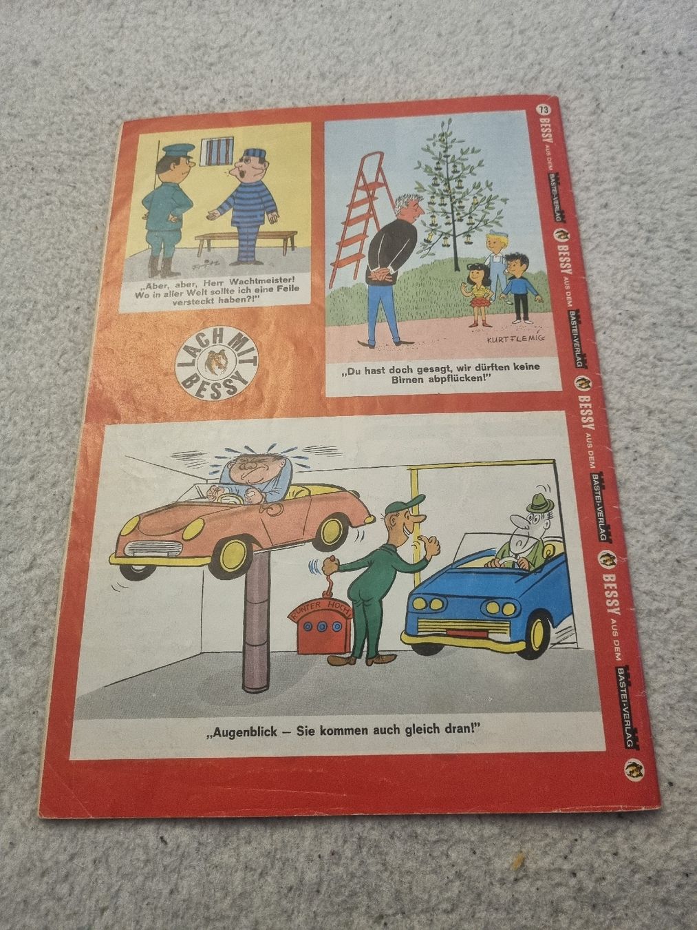Fumetti: Bessy Heft Nr.73 – Usato da Oberentfelden venduto da Giants 1