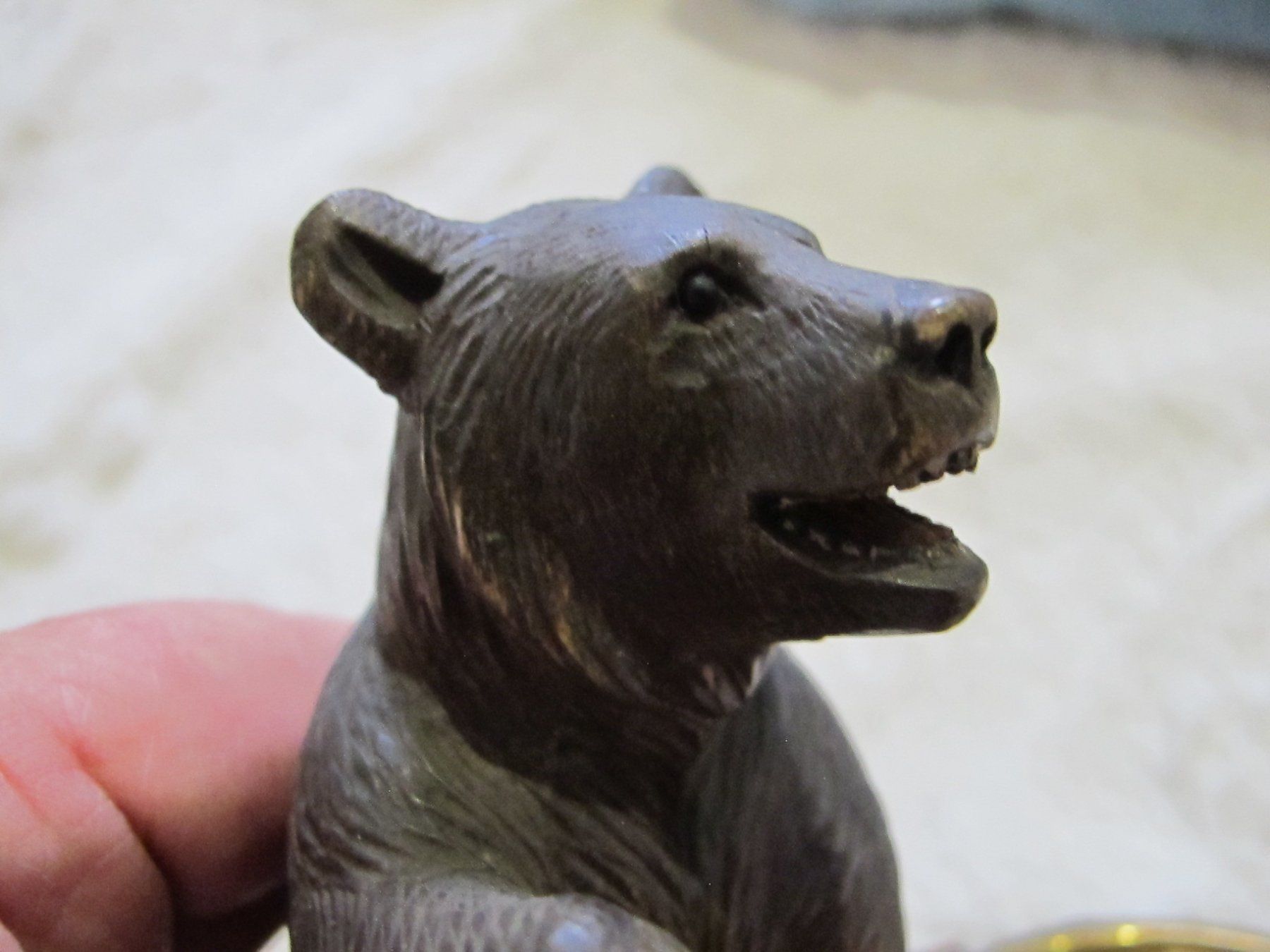 Figurines: Brienzer Bär Mit Aschenbecher Wunderschöne Fein Geschnitzter – D'occasion à Altnau par SwissGoldTime 3